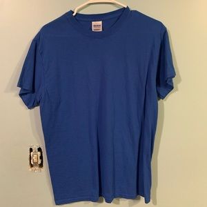 Blue T “Grumpy” on back